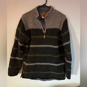 Laundromat Heavy Wool pullover - 1/4 zip